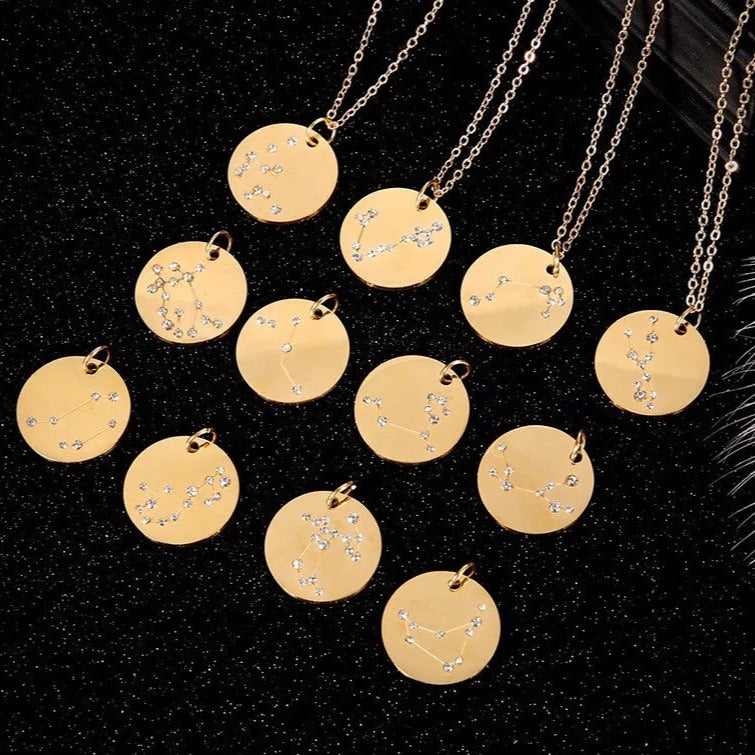 Constellation Coin Necklace